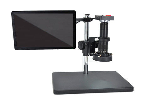 دوربین میکروسکوپ دیجیتال اپتیکال اندازه گیری لحیم کاری PCB لنز 10X-180X C-Mount