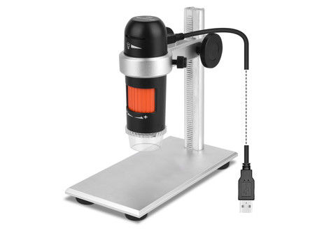 میکروسکوپ دیجیتال نوری HD 5 مگاپیکسلی بی سیم قابل حمل 10X 250X تک چشمی