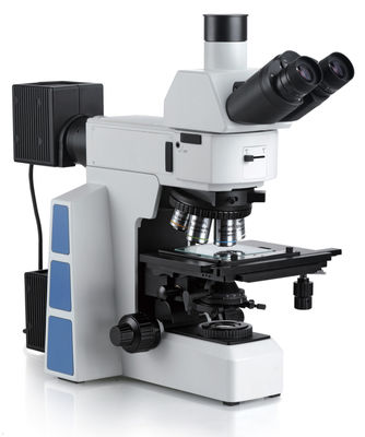 کیفیت  Trinocular Dark Field Microscope Optical Camera 50X Objective DIC Metallurgical کارخانه