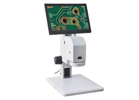 دوربین تک چشمی میکروسکوپ استریو دیجیتال HD 1X 2X قابل اندازه گیری تصویربرداری شفاف
