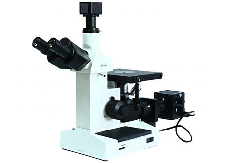 میکروسکوپ نوری معکوس Trinocular Biological PL L40X WF10X لامپ هالوژن