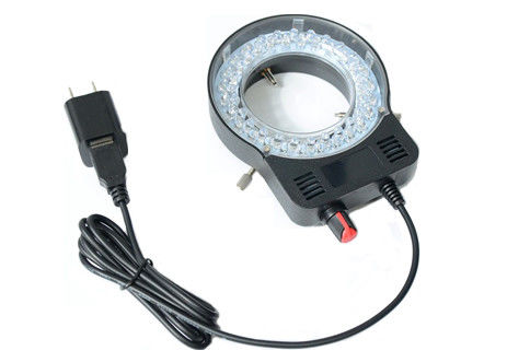 حلقه نور میکروسکوپ روشنایی بالا 4-6W SMD لامپ حلقه نور قابل تنظیم