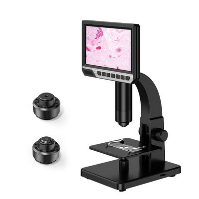 میکروسکوپ دیجیتال نوری با صفحه نمایش 7 اینچی IPS 2000X میکروسکوپ نمایشگر ال سی دی الکترونیکی