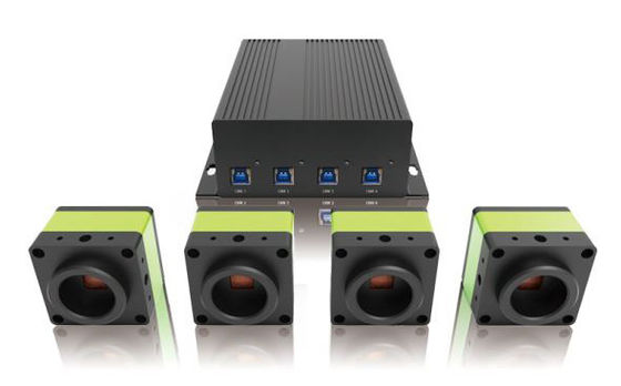 لوازم جانبی میکروسکوپ دوربین دیجیتال 1080P 4 کانال از USB2.0 پشتیبانی می کند