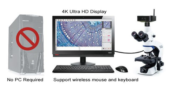 دوربین دیجیتال 30 فریم بر ثانیه 4K Ultra HD داخلی با رابط 5G Wifi HDMI2.0 USB3.0