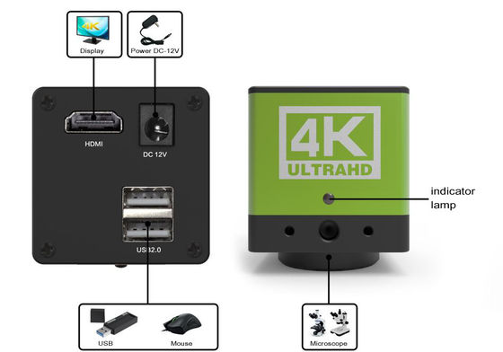 لوازم جانبی میکروسکوپ دوربین دیجیتال 4K HD HDR Wide Dynamic