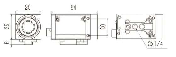 لوازم جانبی میکروسکوپ دوربین دیجیتال USB3.0 با حداکثر وضوح 4608 X 3288