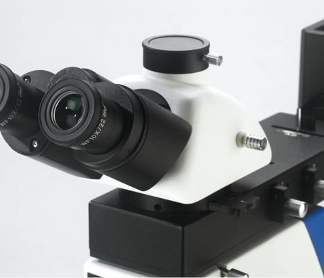 میکروسکوپ متالورژیکی نوری دوچشمی 50X 1000X میدان تاریک روشن Tinocular