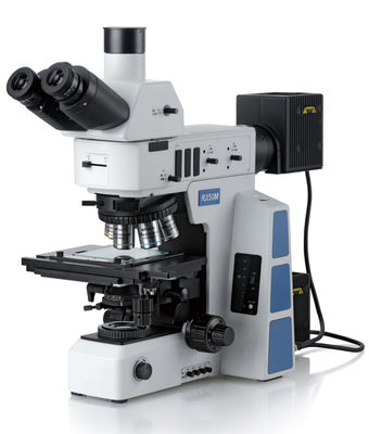 دوربین نوری میکروسکوپ میدان تاریک Trinocular 50X Objective DIC Metallurgical