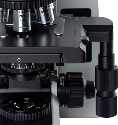 میکروسکوپ آزمایشگاهی زیست شناسی CMOS CCD 20 مگاپیکسل میکروسکوپ تحقیقاتی هدف AOP
